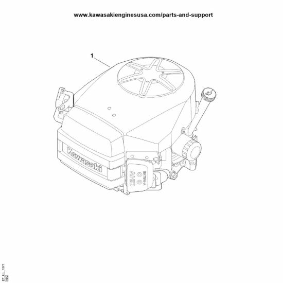 Picture of A - Motore completo FH580V-AS51